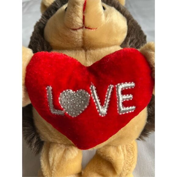 Valentines Hedgehog stuffed animal - Picture 2 of 6